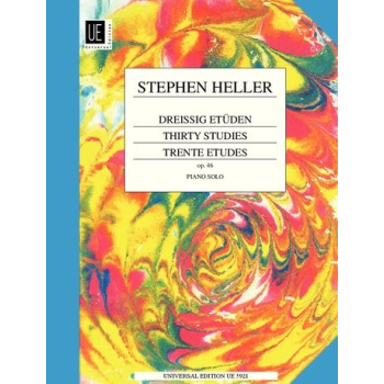 Thirty Studies 46, Piano Solo, S. Heller, Universal Edition